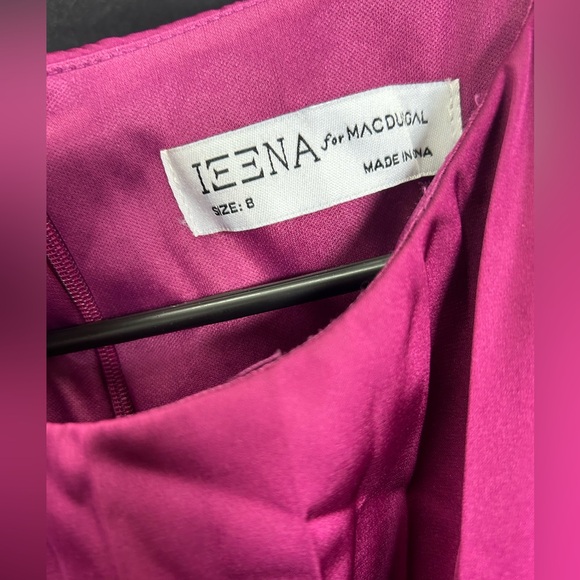 IEENA FOR MAC DUGGAL 26610 NWOT Pleated Sleeveless Bateau Gown - Picture 7 of 7